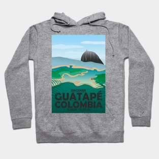 Guatepe Colombia Retro Travel Hoodie